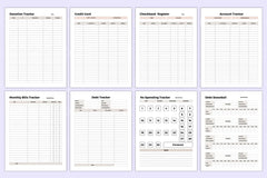 Budget Planner 2023 - CraftNest - Digital Crafting and Art