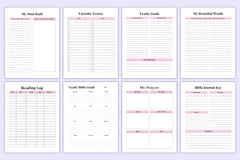 Bible Study Planner Template - CraftNest - Digital Crafting and Art