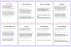 Prayer Prompts for Spiritual Growth - CraftNest - Digital Crafting and Art