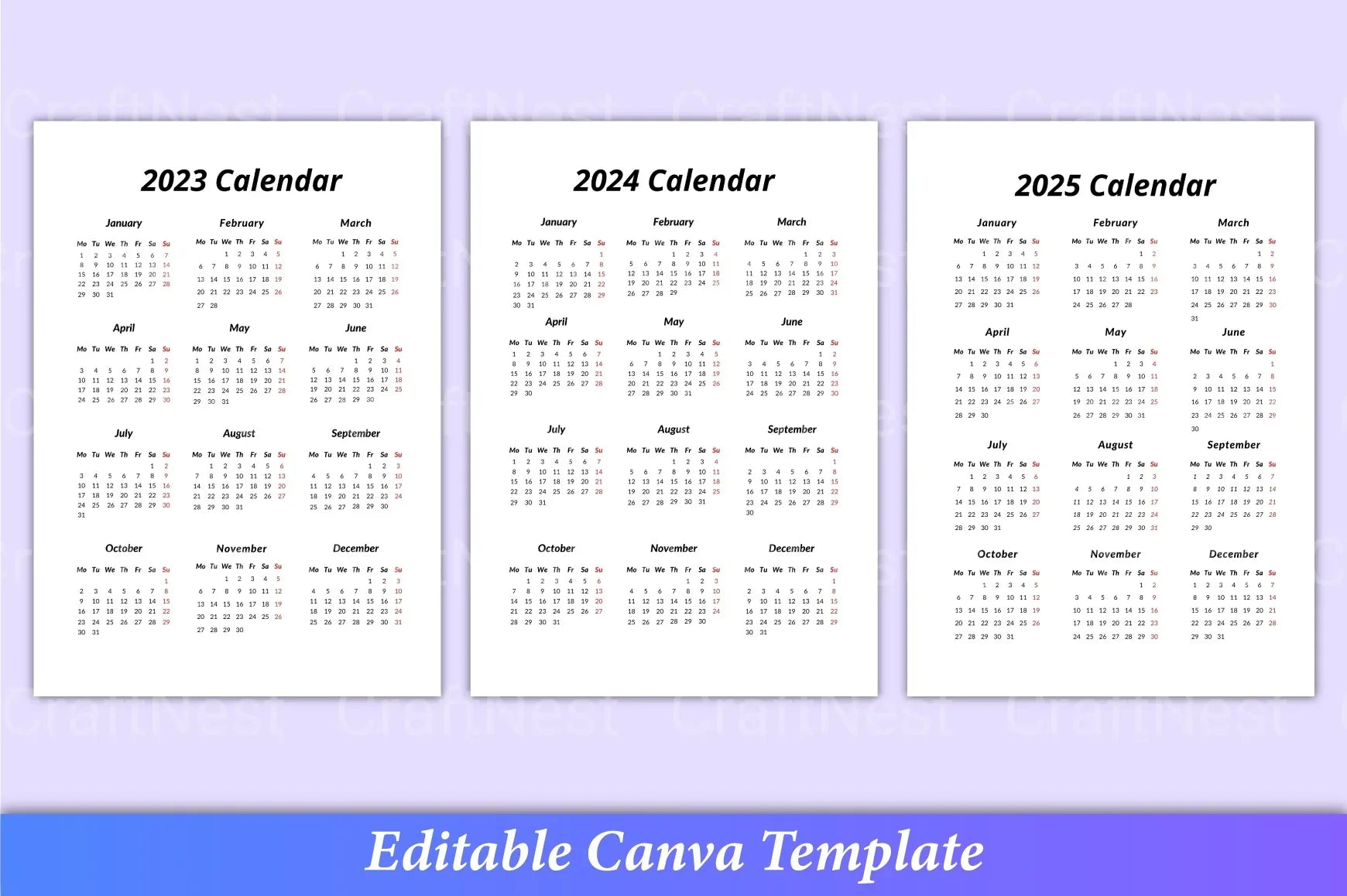 Travel Planner Canva Template Interior - CraftNest - Digital Crafting and Art