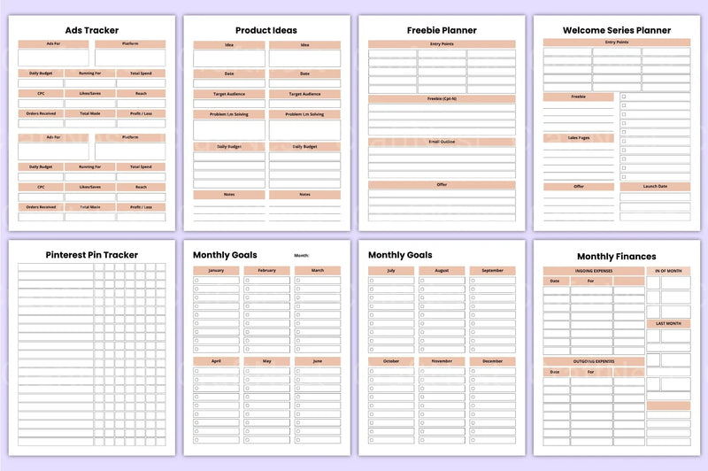 Online Business Workbook for Success - CraftNest - Digital Crafting and Art