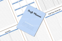 Craft Planner Template - CraftNest - Digital Crafting and Art