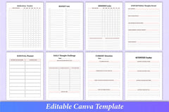 Anxiety and Depression Workbook for Mental Health - CraftNest - Digital Crafting and Art