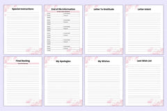 End of Life Planner Guide - CraftNest - Digital Crafting and Art