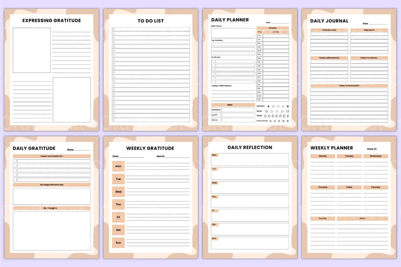 Vision Board Goal Workbook for Success - CraftNest - Digital Crafting and Art