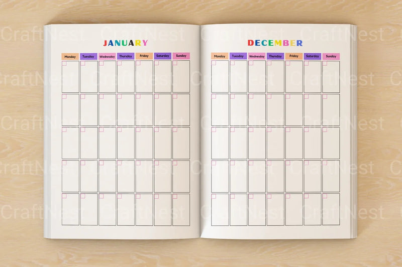 ADHD Planner for Kids: Boost Focus & Organization - CraftNest - Digital Crafting and Art