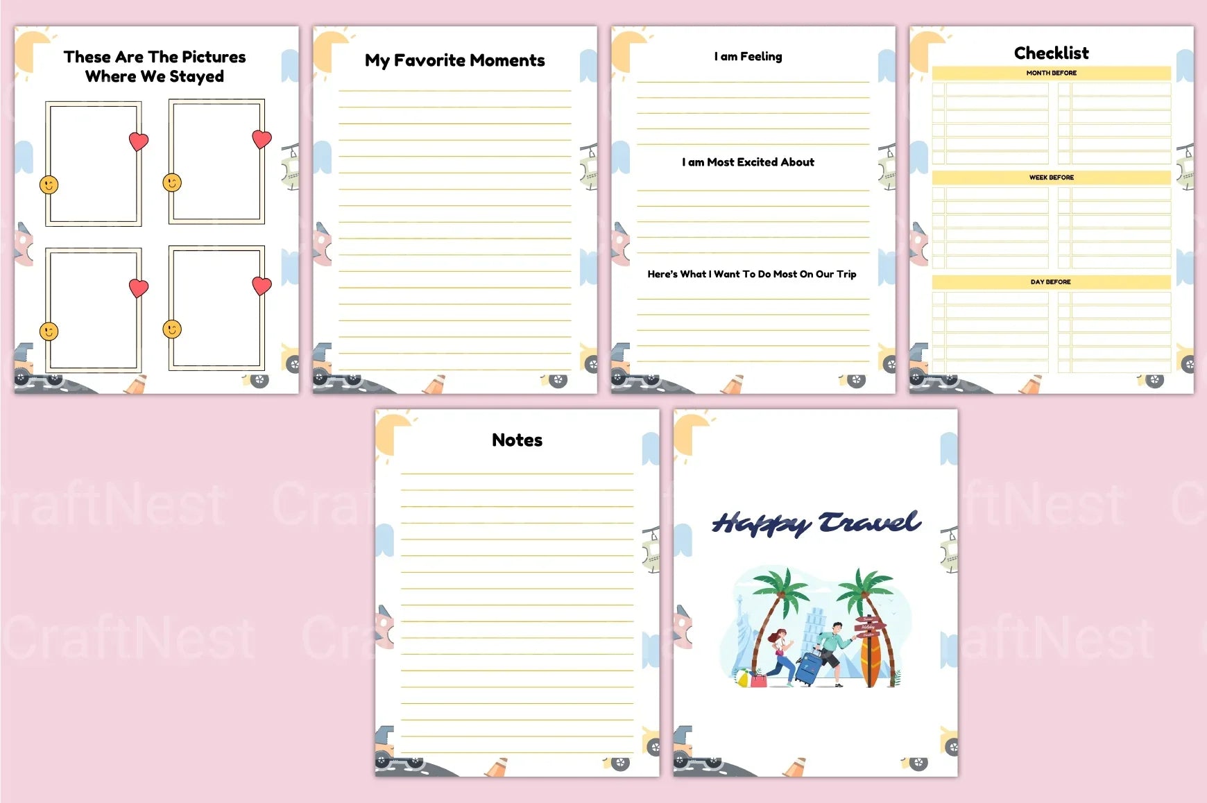Travel Adventures for Kids - CraftNest - Digital Crafting and Art