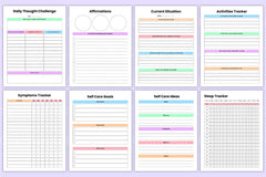 Therapy Healing Workbook for Personal Growth - CraftNest - Digital Crafting and Art