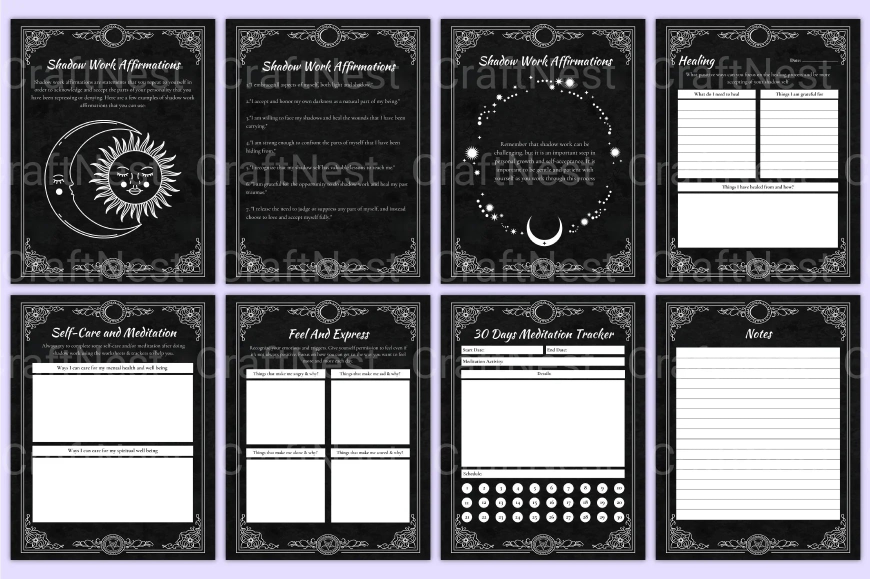 Empowering Shadow Work for Women - CraftNest - Digital Crafting and Art