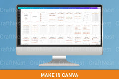 Beauty Planner Canva Template - CraftNest - Digital Crafting and Art