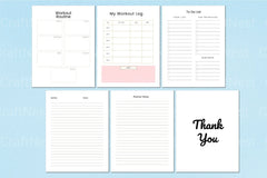 Fitness Meal Planner Guide - CraftNest - Digital Crafting and Art