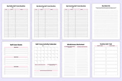 Self Care Wellness Guide - CraftNest - Digital Crafting and Art