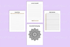 Mental Health Wellness Planner - CraftNest - Digital Crafting and Art