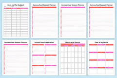 Ultimate Homeschool Planner for Effective Learning - CraftNest - Digital Crafting and Art