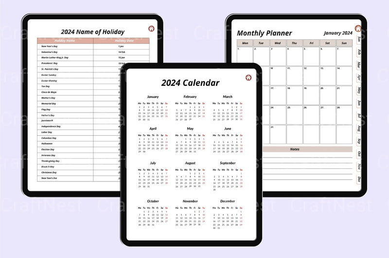 Small Business Planner Guide - CraftNest - Digital Crafting and Art
