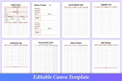 Girl Boss Planner Canva Template - CraftNest - Digital Crafting and Art
