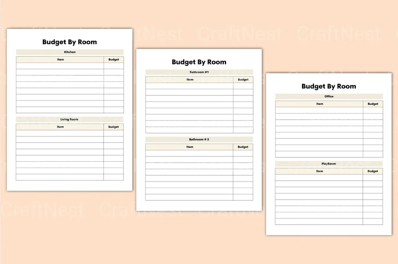 Home Renovation Planner Guide - CraftNest - Digital Crafting and Art