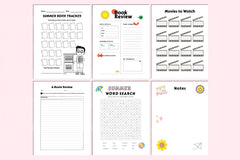 Summer Planner for Kids - Canva Template - CraftNest - Digital Crafting and Art