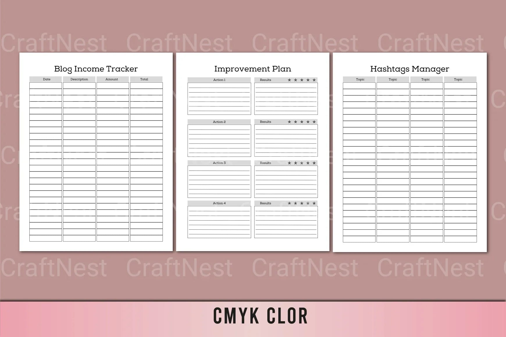 Social Media Post Planner - CraftNest - Digital Crafting and Art