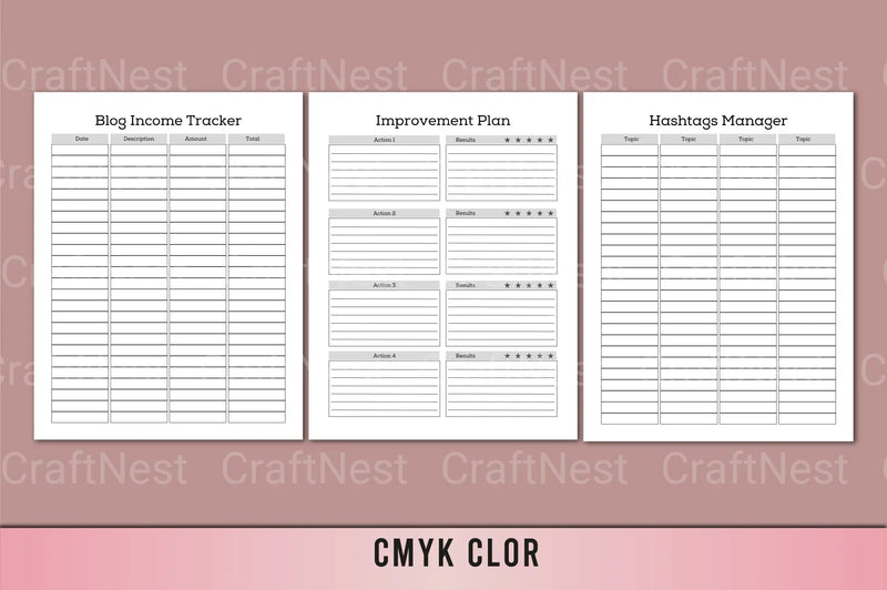 Social Media Post Planner - CraftNest - Digital Crafting and Art