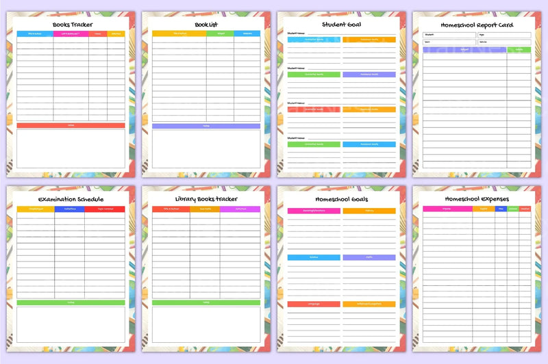 Academic Workbook for Kids - CraftNest - Digital Crafting and Art