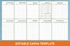 Home Plant Care Planner Template - CraftNest - Digital Crafting and Art