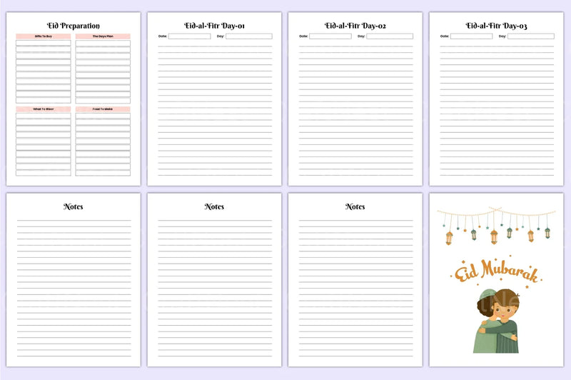 Ramadan Planner: Organize Your Month Effectively - CraftNest - Digital Crafting and Art