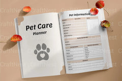 Pet Care Planner: Organize Your Pet's Needs - CraftNest - Digital Crafting and Art