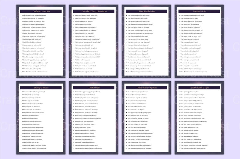 Manifestation Attraction Prompts for Success - CraftNest - Digital Crafting and Art