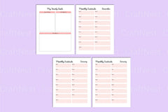 Prayer Devotional Planner for Spiritual Growth - CraftNest - Digital Crafting and Art