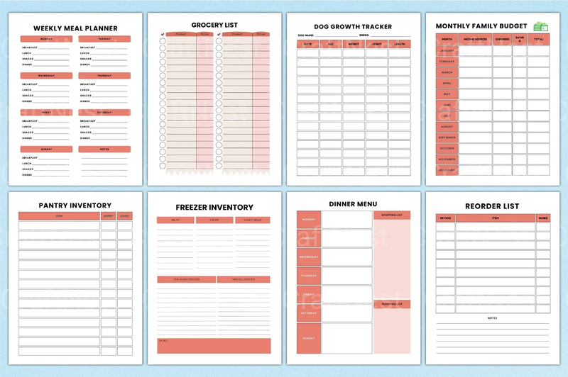 ADHD Planner for Effective Organization - CraftNest - Digital Crafting and Art