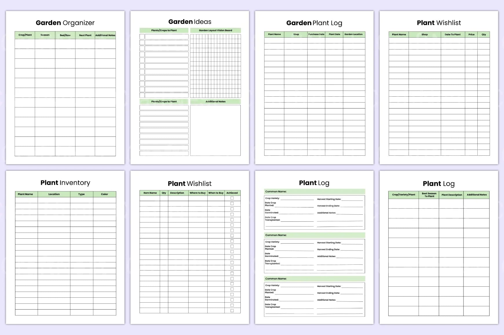 Ultimate Garden Planner - CraftNest - Digital Crafting and Art