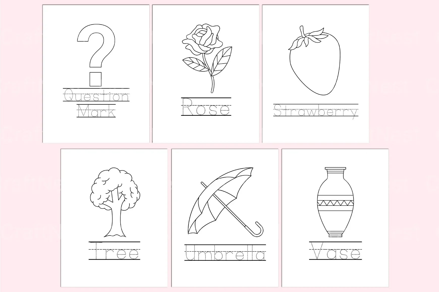 Alphabet Coloring Book for Kids - CraftNest - Digital Crafting and Art