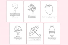 Alphabet Coloring Book for Kids - CraftNest - Digital Crafting and Art