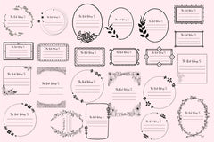 This Book Belongs To: Personalized Bookplate Design - CraftNest - Digital Crafting and Art