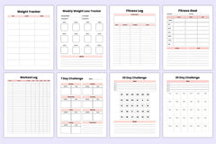 Weight Loss Planner for Effective Results - CraftNest - Digital Crafting and Art