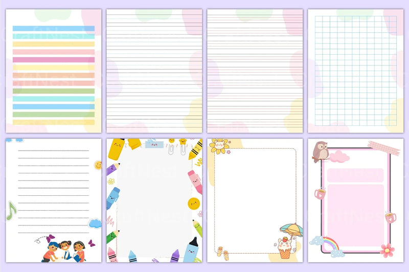 Mega Kids Writing Notebook - CraftNest - Digital Crafting and Art