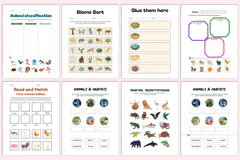 Best Animals Workbook for Kids - CraftNest - Digital Crafting and Art