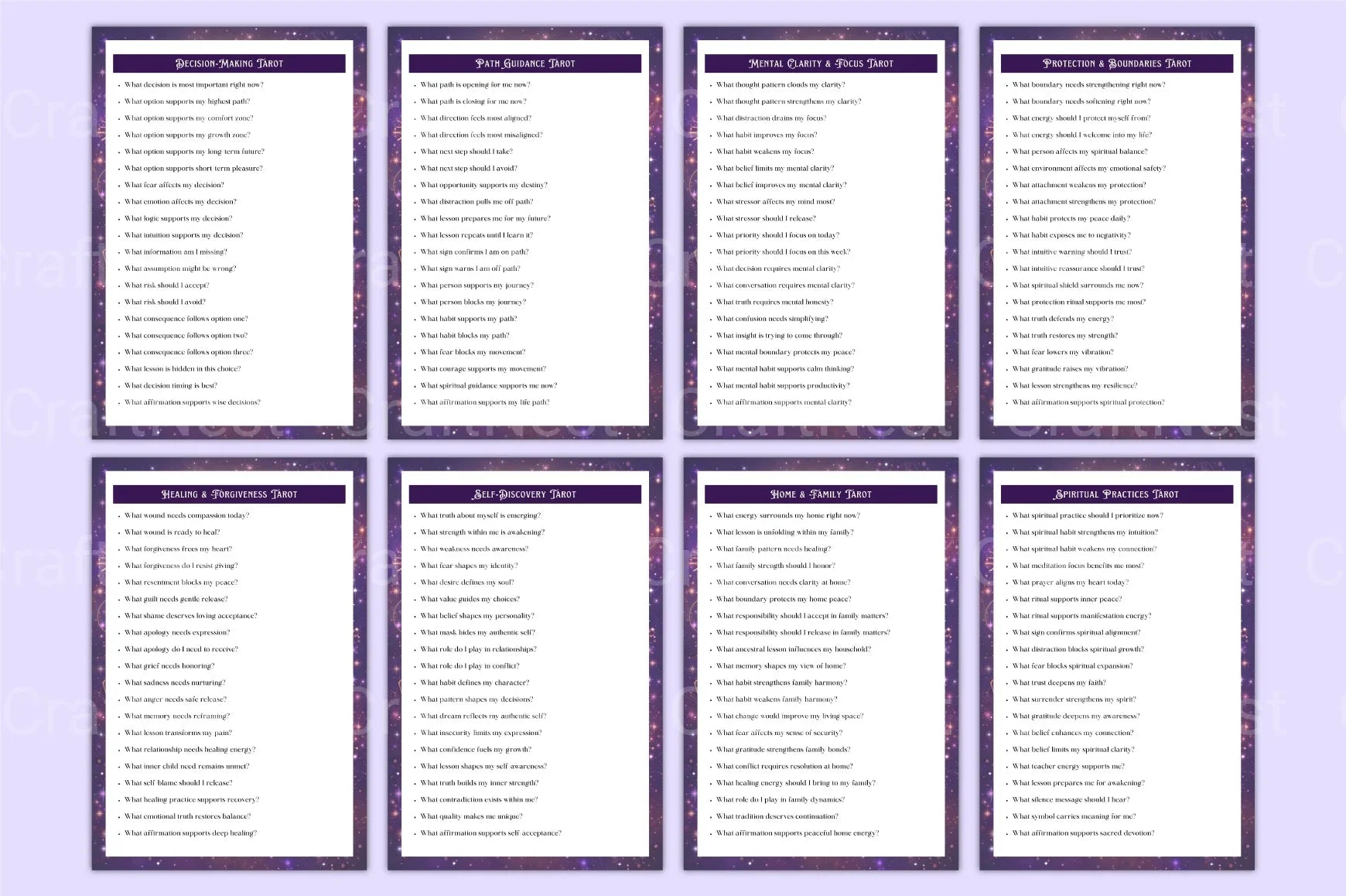 Tarot Prompts for Sacred Insight - CraftNest - Digital Crafting and Art
