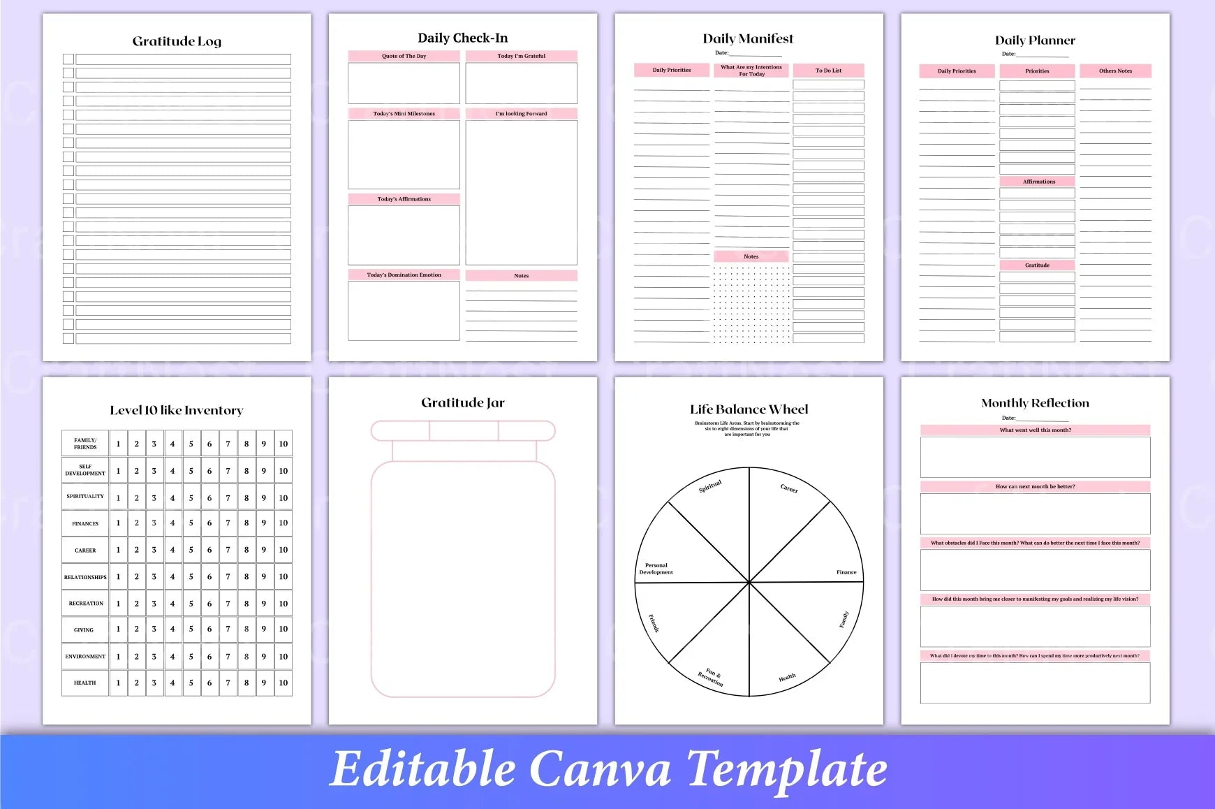 Ultimate ADHD Self-Care Planner - CraftNest - Digital Crafting and Art