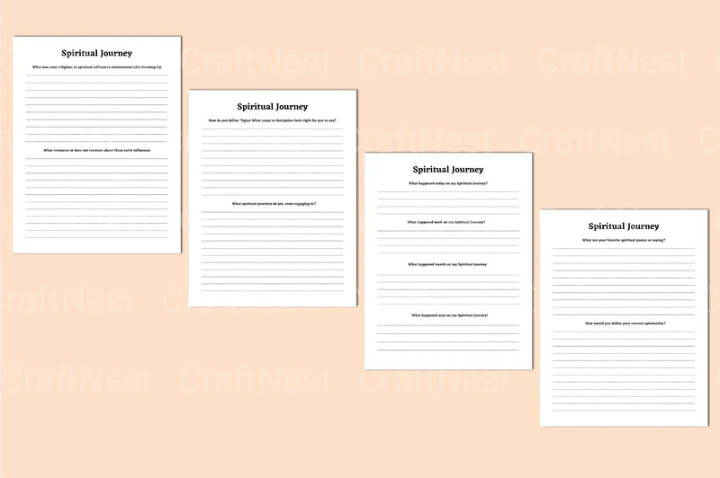 Spiritual Awakening Workbook Guide - CraftNest - Digital Crafting and Art