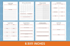 Self Confidence Planner for Personal Growth - CraftNest - Digital Crafting and Art
