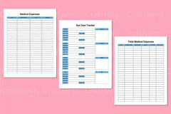Medical Tracker Tool - CraftNest - Digital Crafting and Art