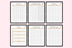 Pet Care Planner: Organize Your Pet's Health and Routine - CraftNest - Digital Crafting and Art