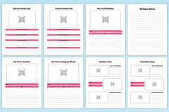 Baby Memory Book: Cherished Keepsake for New Parents - CraftNest - Digital Crafting and Art
