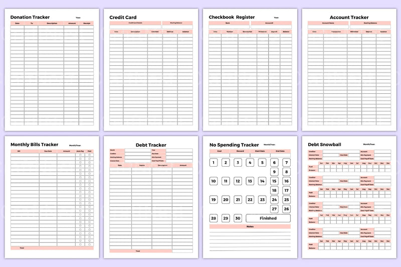 Mega Budget Planner - CraftNest - Digital Crafting and Art