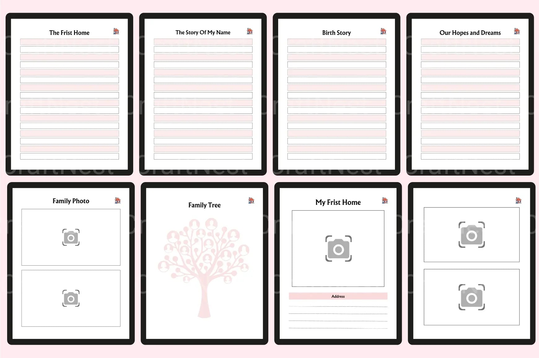 Baby Memory Book: Cherish Every Milestone - CraftNest - Digital Crafting and Art
