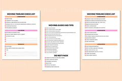 Moving Planner Guide - CraftNest - Digital Crafting and Art