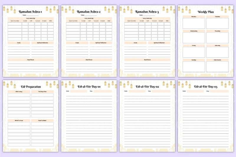 Ultimate Ramadan Planner for 2024 - CraftNest - Digital Crafting and Art