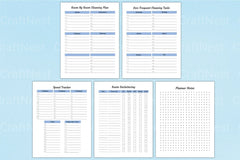Efficient Cleaning Planner for Organized Homes - CraftNest - Digital Crafting and Art